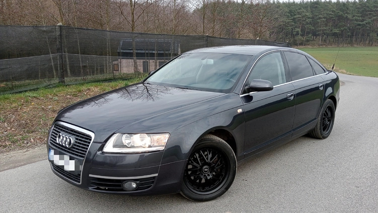 Audi A6 cena 20900 przebieg: 268417, rok produkcji 2007 z Gniezno małe 67